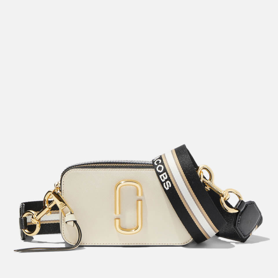 MARC JACOBS 168澳洲10彩票官网入口 Women's The Colour Block Snapshot Bag 今日澳洲幸运十168最新结果体彩记录查询 - New Cloud White Multi